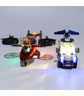 Light Kit For Sky Police Diamond Heist LED Lighting Set 60209