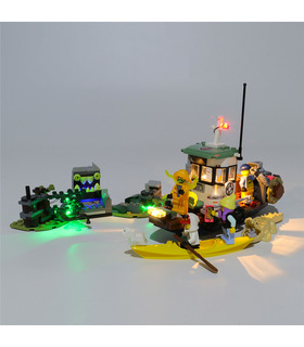 Beleuchtungsset für Hidden Side Wrecked Shrimp Boat LED-Beleuchtungsset 70419