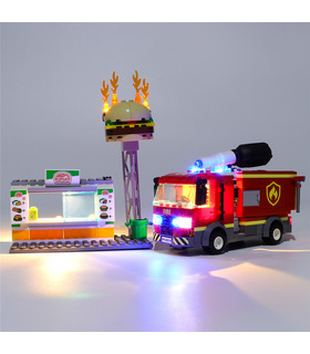 Light Kit For Burger Bar Fire Rescue LED Lighting Set 60214