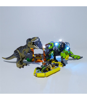 Beleuchtungsset für T. rex gegen Dino-Mech Battle LED-Beleuchtungsset 75938
