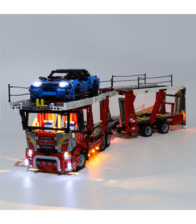 Kit d'éclairage Pour le Transporteur de Voitures Set de projecteurs à LED 42098