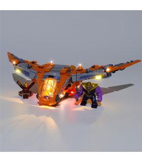 Kit d'éclairage Pour Thanos Bataille Ultime Set de projecteurs à LED 76107