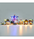 光キットクリスマスの冬村市場のLED照明セット10235