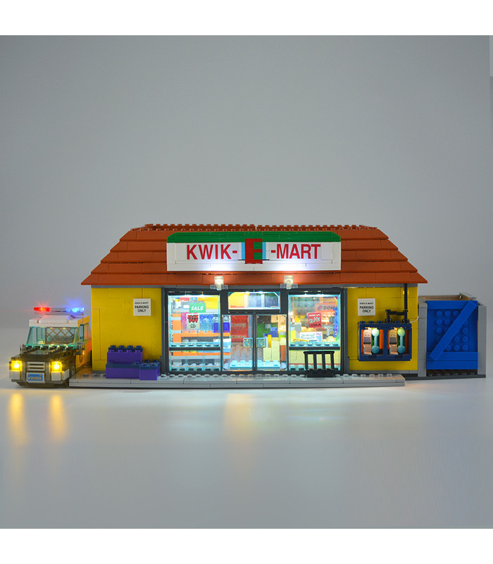 Kit d'éclairage Pour Le Kwik-E-Mart Set de projecteurs à LED 71016