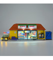 Kit d'éclairage Pour Les Simpsons Kwik-E-Mart Set de projecteurs à LED 71016