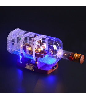 Kit de luz Para que el Barco en una Botella Set de Iluminación LED 21313