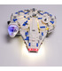 Kit d'éclairage Pour Star Wars Histoire Kessel Run Faucon Millenium LED Highting Ensemble 75212