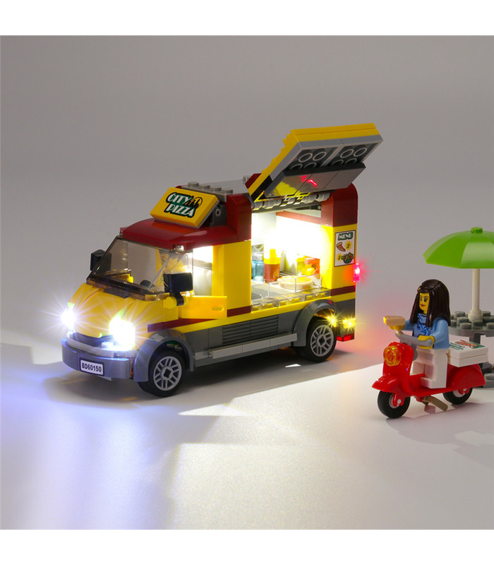 Kit de iluminación Para la Ciudad de Pizza Van LED Highting Conjunto 60150