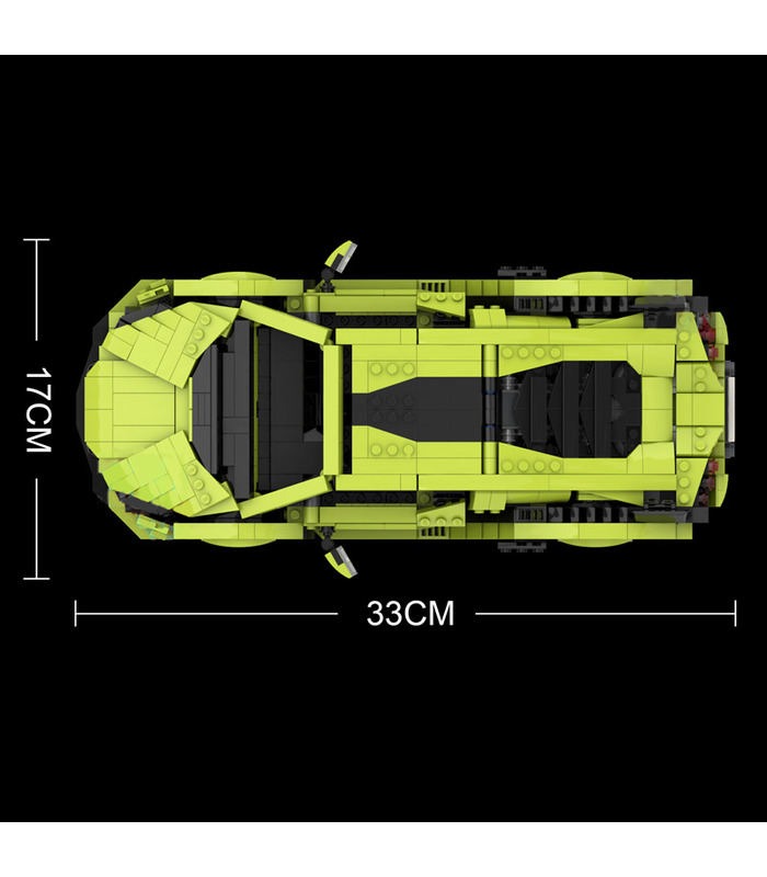 MOULD KING 10011 Lamborghini Sian Sports Car Building Blocks Toy Set