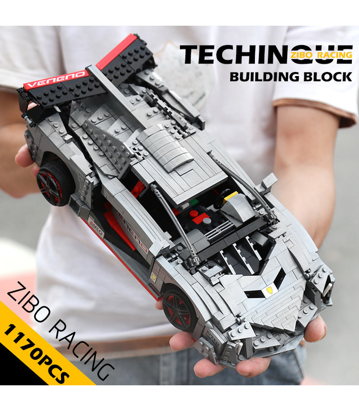 MOULD KING 13110 Lamborghini Poison Creative Idea Veneno Building Blocks Toy Set