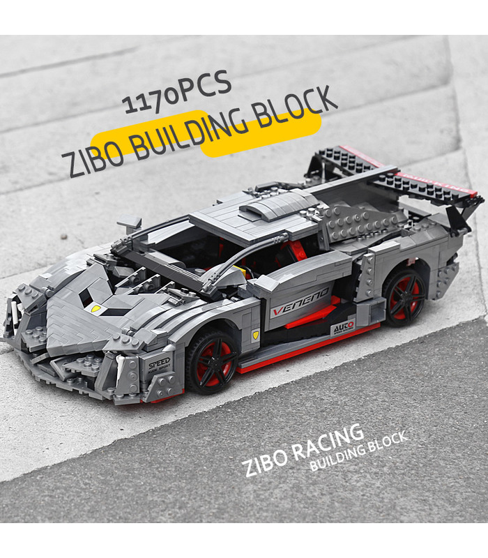 MOULD KING 13110 Lamborghini Poison Creative Idea Veneno Building Blocks Toy Set