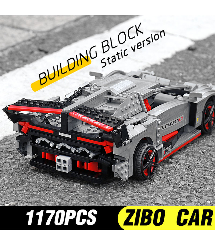 MOULD KING 13110 Lamborghini Poison Creative Idea Veneno Building Blocks Toy Set