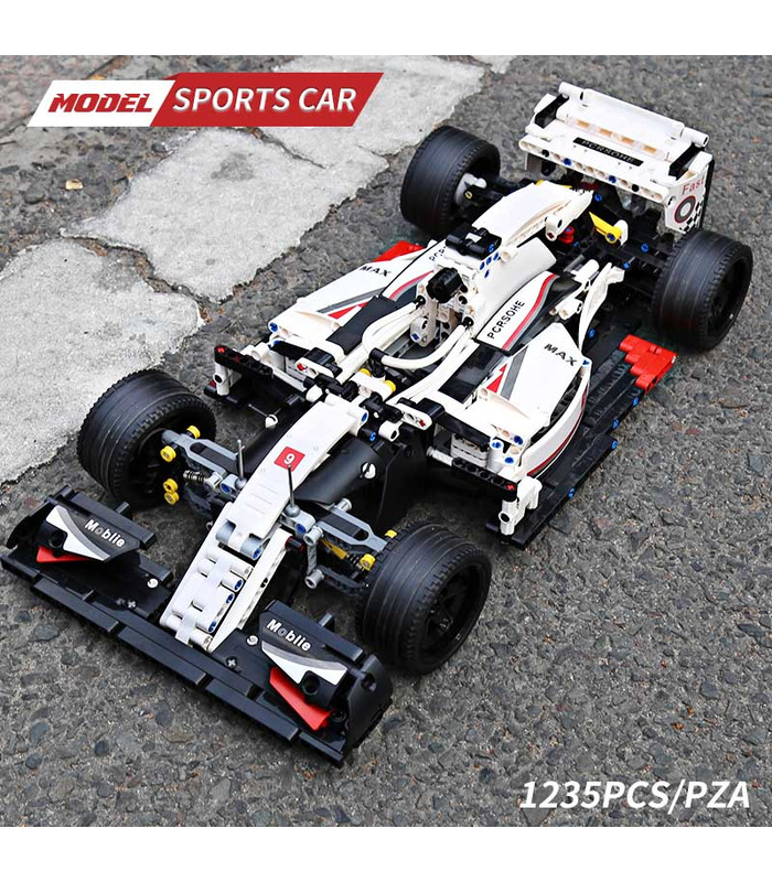 金型王13117市F1レーシングカービルブロック玩具セット