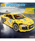 MOLDE REY 13127 Audi R8 V10 Coche Deportivo de Bloques de Construcción de Juguete Set