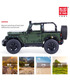 MOULD KING 13124D Army Green Off Road Vehicle Rubicon RC Building Blocks Toy Set