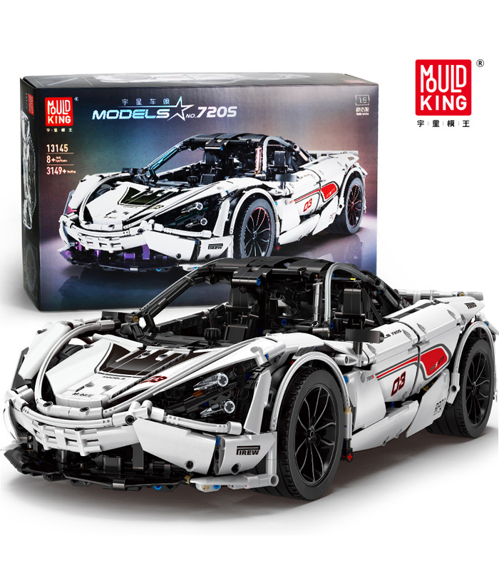 MOULD KING 13145 McLaren 720s Sports Car Building Blocks Toy Set