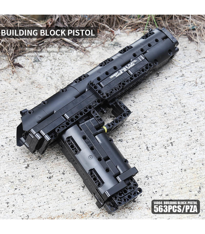 MOULD KING 14004 14004 Desert Eagle Pistol Building Blocks Toy Set