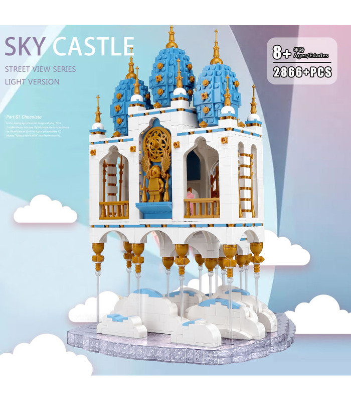 FORMKÖNIG 16015 Sky Castle Bausteine Spielzeugset