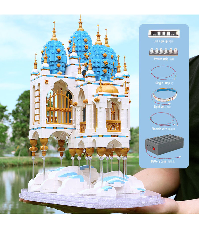 MOULE ROI 16015 Ciel Château de Blocs de Construction Jouets Jeu
