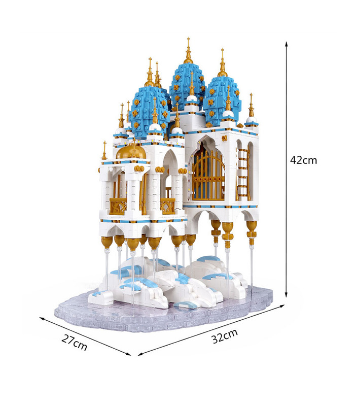 MOULE ROI 16015 Ciel Château de Blocs de Construction Jouets Jeu