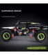 MOLDE REY 18002 Off-Road Verde Hound Buggy Control Remoto Bloques de Construcción de Juguete Set