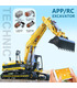 MOULD KING 13112 Mechanical Digger Motorized Excavator Remote Control Building Blocks Toy