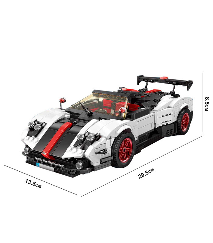 MOLDE REY 13105 Pagani Zonda Cinque Roadster Idea Creativa Bloques de Construcción de Juguete Set