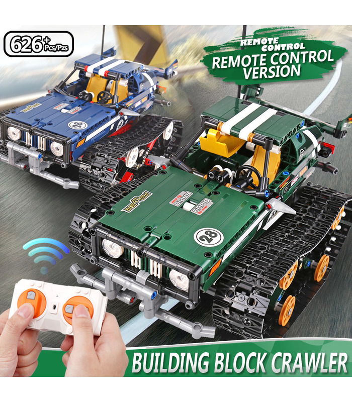 MOULD KING 13026 Technic RC Tracked Racer Building Blocks Toy Set