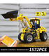 MOULD KING 13122 Volvo L350F Wheel Loader Bulldozer Building Blocks Toy Set