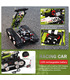MOLD KING 13023 Crawler Car Green Building Blocks Juego de juguetes