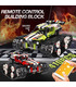 MOULD KING 13032 Mini Tank RC Track Stunt Car Juego de juguetes de bloques de construcción azul