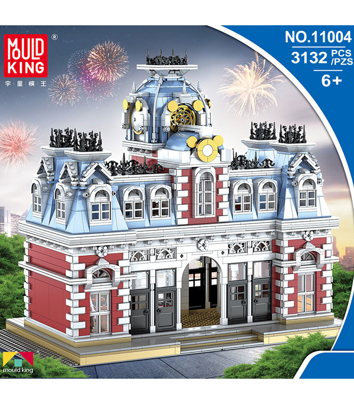MOULE ROI 11004 La Gare de L'Dreamland Château de Blocs de Construction Jouets Jeu