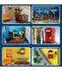 MOULD KING 16031 Barber Shop In Town Novatown Building Blocks Toy Set