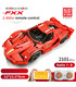 MOULD KING 13085 Models FXX Supercar Remote Control Building Blocks Toy Set