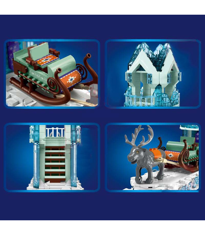 MOLD KING 11002 Dream Crystal Parade Float Blocs de construction Ensemble de jouets