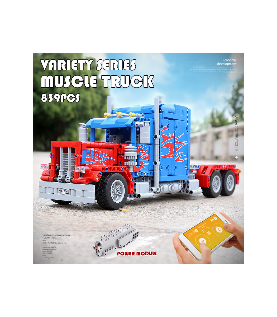 Formkonig Peterbilt 3 Muscle Truck Optimus Prime Bausteine Spielzeugset Buildingtoystore Com Formkonig Peterbilt 3 Muscle Truck Optimus Prime Bausteine Spielzeugset Buildingtoystore Com