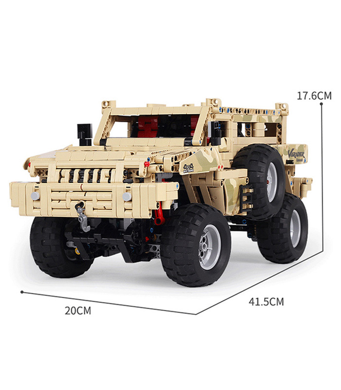 MOLD KING 13131 Marauder Truck Bausteine Spielzeugset