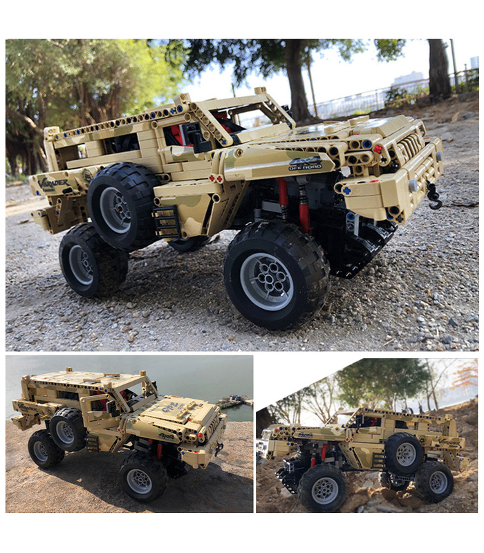 MOLD KING 13131 Marauder Truck Bausteine Spielzeugset