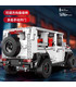 MOULD KING 13069 Mercedes-Benz G65 Juego de juguetes de bloques de construcción blancos