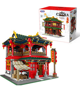 XINGBAO 01002 Chinese Pub Building Bricks Toy Set