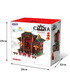 XINGBAO 01022 Wanfu Inn Building Bricks Toy Set