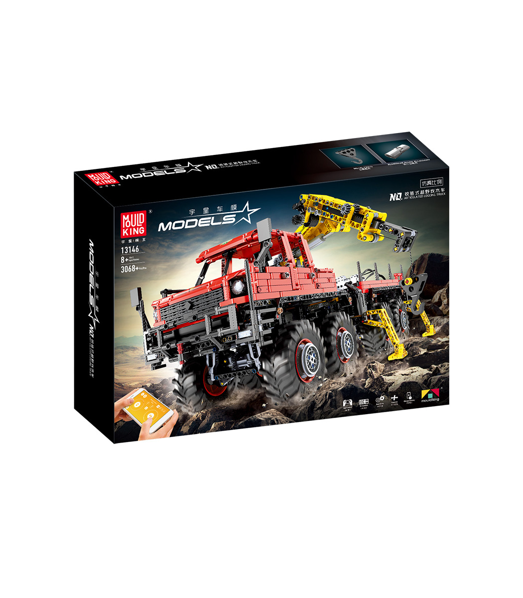 Mould King 13146 - Articulated Logging Truck