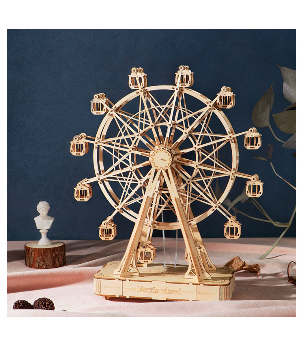 3€89 sur Puzzle 3D Bonne grande roue adulte fait main bricolage en