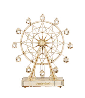 ROKR 3D Puzzle 3D Ferris Wheel Wooden Building Toy Kit