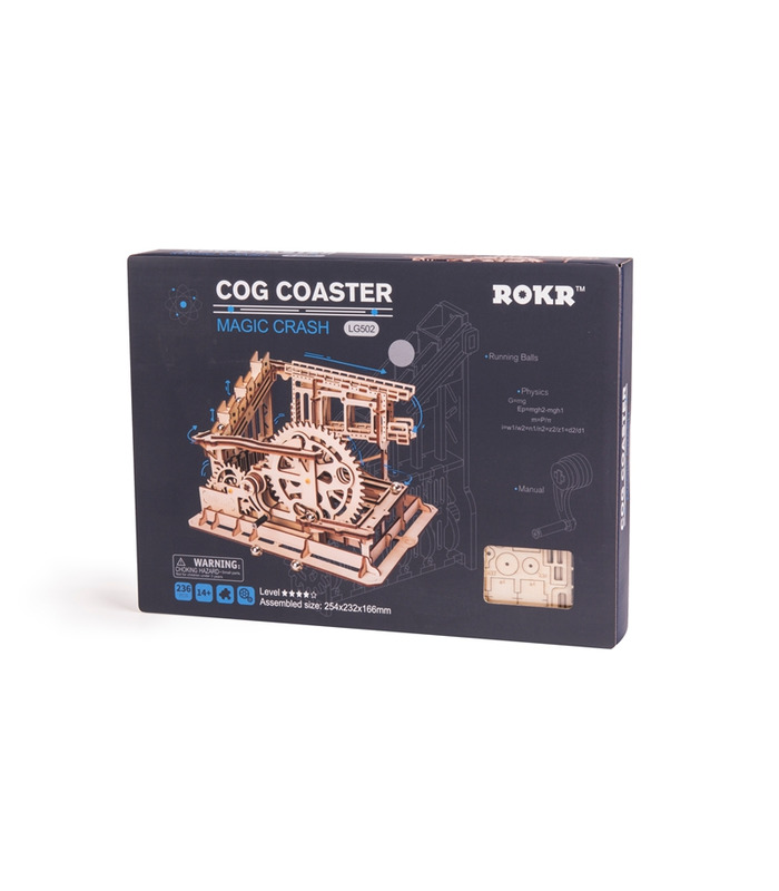 ROKR 3D Puzzle Marble Squad Run Game Wooden Building Toy Kit
