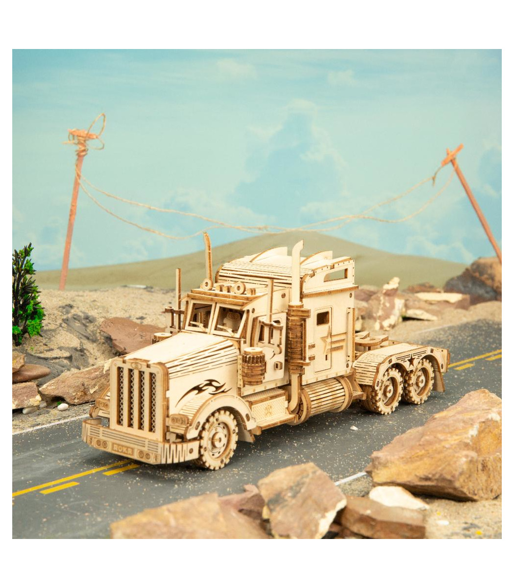 3D DIY Puzzle Holzmodell Sets Puzzle Auto Boot Bau Montage Spielzeug 