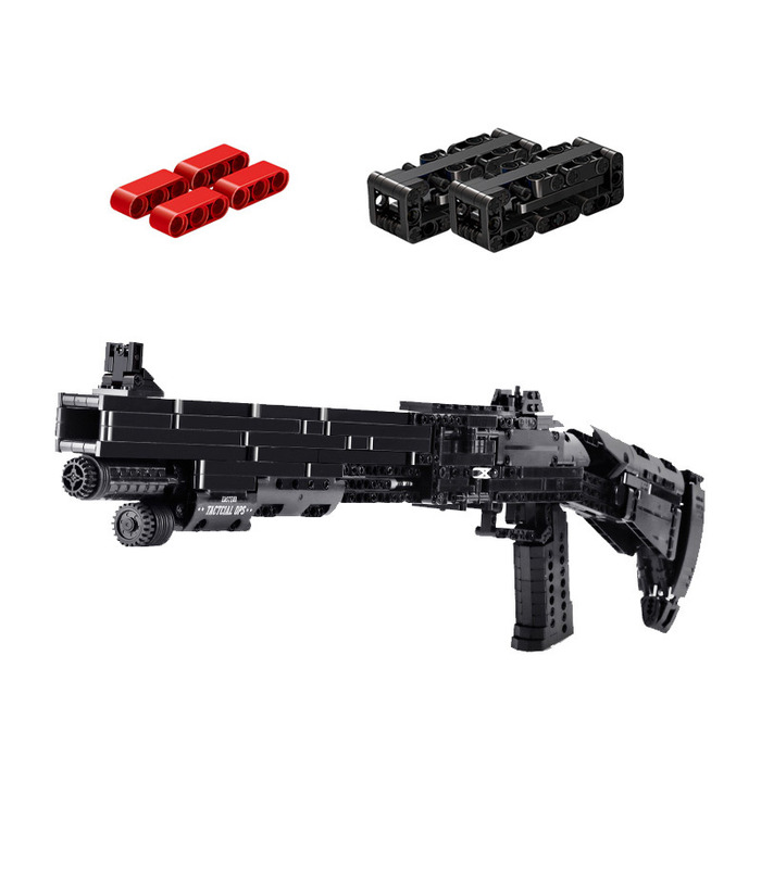 MOULD KING 14003 Benelli M4 Super 90 semi-automatic shotgun Building Blocks Toy Set