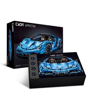 CaDA C61041 Lamborghini Centenario Súper Master Series De Bloques De Construcción De Juguete Set