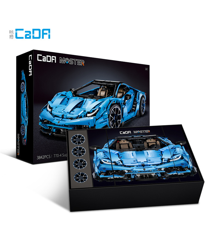 CaDA C61041 Lamborghini Centenario Supercar Série Principale Blocs De Construction Jouets Jeu