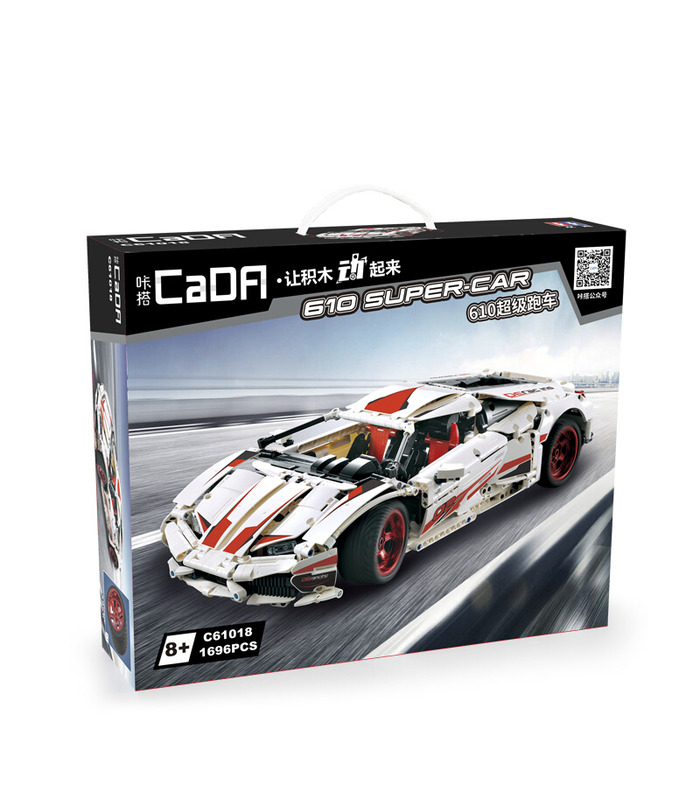 CaDA C61018 Lamborghini Huracan LP610-4 Super Voiture de Blocs de Construction Jouets Jeu